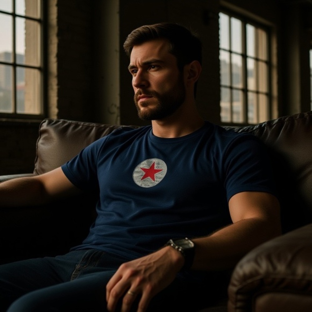 The Winter Soldier Custom T-Shirt Size XL